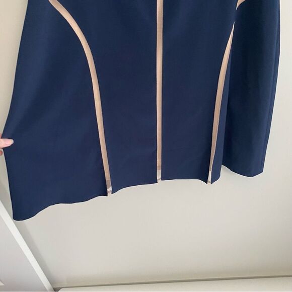 Adrianna Papell Women's Colorblocked Matte Jersey Fit and Flare Women's 14 NWT - Picture 4 of 10